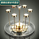Shantou Lincun Cup Halter 304 Edelstahl Hanging Cup Halter Lagern Rack Creative Glas Tasse Abflussregal Haushaltsablagerung Golden Diamond Cup Halter 3527 Gold Mirror Square
