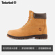 Chaussures masculines officielles de Timberland, grosses bottes jaunes, bottes hautes, cuir résistant à l'eau en plein air, grand A6fee A6Fee754 / Couleur de blé 41,5