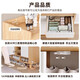 LEADTEK Shoe Cabinet Door Entrance Cabinet Solid Wood Shoe Cabinet Household Door Multi-layer Household Shoe Storage Integrated Wall-Back Entrance Cabinet [Shop Manager Recommended] Cherry Wood 100*32*100