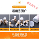 GJXBP thread protective sleeve plastic pipe cap cover external thread plastic sleeve bolt sleeve screw protective cap M1 M12 500 pieces inner diameter 11.9mm height 14.5mm