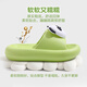 Pig Daddy Children's Slippers Summer 2025 New Boys Indoor Home Bath Non-Slip Girls Baby Parent-Child Slippers Green Panda 16 Inner Length 16cm Foot Length 15cm