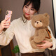 WELTSTON teddy bear doll plush toy doll doll pillow birthday gift girls gift teddy bear backpack