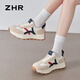 ZHR casual shoes for women in autumn retro sports thick sole shoes for women to increase height and make them look slimming shoes for women G686 Milan 36