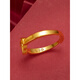 Nilan Fat Dong Lai's same style 18k gold ring for women new gold model 999 gold double heart ring ring 3D double heart ring (adjustable style)