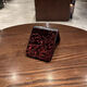 Electroplating burgundy wrinkled Huawei pocket 2 mobile phone case pocketS folding anti-fall bracelet p50 protective case wine red fold [single shell] Huawei p50pocket