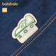 Balabala children's jacket girls top 2024 autumn clothes baby clothes fashion trend 208324105210