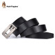 HushPuppies belt men's leather belt men's automatic buckle business pants belt gift box black 120cm