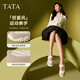 Tata Ballet Shoes Femme's 2025 printemps Nouveau appartement Mary Jane Chaussures pour femmes Sports Single Shoes 7E701AQ5 BEIBAI / APRICOT 38