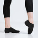 Sansha ballet teacher shoes Jazz dance shoes soft sole flying woven surface breathable modern dance shoes practice black 37