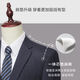 ROMON 2025 high-end men's suit loose formal three-button suit professional wear work interview business casual 12 three-button gray striped suit + trousers + 165/S Weight 95-100Jin Jin is equal to 0.5 kg