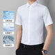 Pränomen kurzärmeliges Hemd Herren elastischer Eis Seiden freier Eisengeschäft Freizeitprofi Arbeitskleidung Sommerdünn Shirt 3882 40