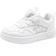 Pull back children's shoes, all-match sneakers for boys and girls, white shoes, white sneakers WZ(CL)-0427 white 36