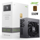 EMACHINEs Acer acer AC series power supply rated 550W/650W/750W full module power supply (80PLUS bronze medal/active APFC+DC/intelligent temperature control) Acer acer AC550W black (bronze medal full module power supply)