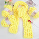 Neue Fingerwolle Donut Strick-Ohrgarn DIY Medium Dicke Wolle handgestrickt