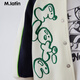 M.Latin/Malatin children's clothing children's jacket new spring new boys and girls contrasting color raglan sleeve embroidered baseball jacket cheese color 130 cm