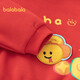 Balabala children's clothing baby set baby clothes 2025 sports two-piece set children's cute plus velvet trend 209125104202