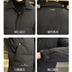 Jessons Fin Down Jacket Hen Men's 2024 Winter New High-End Handsome Diamond Papel Lapel Chaqueta casual Cálida A225-9898 Green Green L