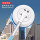 Beijingjie Electric Window Cleaning Robot Mop Retractable Wireless Rotating Household Floor Mopping Wall Cleaning Glass Artifact Cleaner White Electric Cleaning Machine 8 Mops Wet and Dry/Wireless Design
