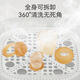Qiletong baby food fruit and vegetable bites silicone play baby fruit food supplement bag bite bag full silicone 1 pack