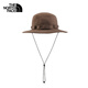 North Face North Knitted Hat Fisherman's Hat Sun Hat Men and Women UPF40 Universal Outdoor 24 Spring and Summer New 5FXF 1OI/Brown L/XL