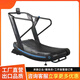 Dongqiao unpowered treadmill commercial gym personal training studio home mini curved mechanical unpowered treadmill plastic running belt