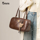 15MINS bowling bag 2025 new high-end niche cross-body handbag high-end big brand girl bag birthday gift