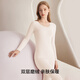 Urban Beauty Thermal Unterwäsche Set für Frauen für Frauen, die verfolgt kationisches kationisches Fieber antibakterieller antistatischer Basishemd Herbst Kleidung Herbst Hose Herbst Winter 24 Jahre Herbst und Winter