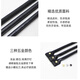 Diyoubao Reisetasche Spezielle Ersatztransporte Handgürtel Herrenbeutel Reisetasche Accessoires Herrenhandgurtliste Kaufen Sie schwarze Matt -Reisetasche Handgürtel Hellgoldr 2 Stücke