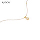 AJIDOU Ajidou Necklace for Women Elegant Retro Shell Pendant Pearl Clavicle Chain Necklace Versatile Birthday Gift for Girlfriend