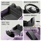 Midi Elephant Xiaosu 7 meters with the same appearance children's electric four-wheel car baby 1-3-6 years old with remote control can sit on the toy car Star Purple-hard seat self-driving/remote control/12V battery