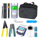 Sai Fiber FTTH fiber cold joint tool kit set leather cable optical power meter red light pen fiber cutting knife leather wire clamp Miller pliers integrated machine fiber fusion fiber melting set set one + cold connector