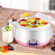 Kemeidi-Joghurtmaschine für den Heimgebrauch Vollautomatisch multifunktionales Mini High Borosilicat Glass Gallenblase hausgemachter fermentierter Reiswein warmes Wasserisolierung Wasserversion-Double-Heizung (Stahlgallenblase)