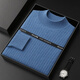 
Ordo City pure cashmere sweater men's half turtleneck solid color loose sweater pullover knit sweater autumn and winter light beige l