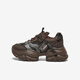 Baisitu 25 Spring Fashion Outdoor Sports Dad Schuhe Dicke alleinige Frauen lässige Schuhe b9738am5 Brown 40