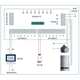 XMSJMenred Manret Bodenheizungsheizung Unterraum Konstante Temperatur Controller Anschlusskasten H-Box208 SET SEH3523 Elektrischer Heizantriebsantrieb