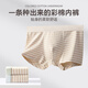 
Yashikai 6-pack 7A-grade antibacterial men's underwear colored cotton undyed comfortable and breathable flat corners for boys high-end boxer shorts 686# skin blue + 687# gray dark green 6 4XL 170-210Jin[Jin equals 0.5 kg]