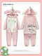 
Femaibo couple one-piece pajamas female students in autumn and winter cartoon coral velvet plus velvet thickened home clothes for men loose coral velvet-pf#3892# zipper one-piece S 150CM women's weight 70-80Jin [Jin equals 0.5 kg]