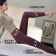 Double Show Nude Yoga Pants Women's New Pula Lifting Waist Tightening High Elasticity Training Sports Autumn and Winter Peach Butt Fitness Pants Haiyueyan Pants Slimming and Long Legs M 100-115
