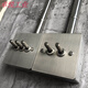 PIALT industrial style lever switch stainless steel panel concealed retro can be exposed to the wire tube open line one open dual control two open dual control (single/double control universal)