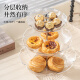 Caizhi (Caizhi) Livre de luxe léger Livrage salon Table Table Bac Candy Candy Childy Fruit Fruit Dessert Tray Bear Ouss à trois couches CZ6996