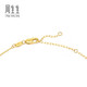 Chow Sang Sang Möbius strip gold set chain pure gold pendant necklace 93863N price 47 cm 5.2 g