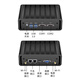 Xinchuang Cloud Mini Industrial Control Machine Dual Network Dual String Mini Host Core i3i5i7 eingebettete Home Office Low-Power Home Office Kleiner PC Linux/Win Industrial Microcomputer Dünn Client-Paket 26: i3-6167u/8g/512g