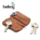 Bellroy Australia Key Cover Frühling neuer minimalistischer und geschickter Schlüsselkettenschlüsselabdeckung Cowide Cowhide Case Clay Brown