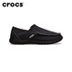卡骆驰（crocs）休闲鞋 夏季户外男鞋 圣克鲁兹帆布鞋一脚蹬10128 黑色-001 45