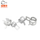 Baode Fengda Cro Elastic Clamp Stahlgürtel Hoop Federstahl Klemme Wasserrohröl Hoop 65 Manganstahl Klemme Q673 Rohrklemme M6.5x6x0.6 [50 Stück]