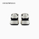 
EMPORIO ARMANI/Armani official flagship new women's low-top lace-up hollowed-out decorative sports casual shoes 2025 summer C679-light white/black 37