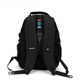 
KuQIDAISHU Backpack for men's new style business student schoolbag simple casual outdoor travel fashion personalized computer bag 9923 black