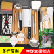 Chuangmu Workshop Kitchen Knife and Chopping Board 2-in-1 Kitchenware Set Complete Household Stainless Steel Kitchen Knife Chopping Board Dormitory Chopping Board Combination Kitchen Knife and Chopping Board 13-piece Family Portrait