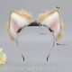 LEOEZYA Moving Cat Ears Headwear Moving Cat Ears Hair Accessories Rechargeable Animal Ears Headwear Props Electric Cat Ears Detachable Motor 1 pc