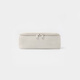 MUJI (MUJI) polyester fiber hanging face wash box Makeup bag travel portable wash bag Beige width 16*long 19*thickness 6cm